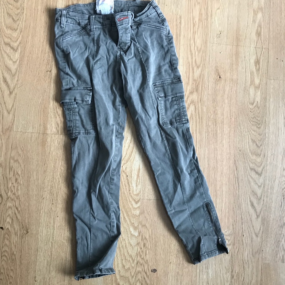 Gray-ish capris